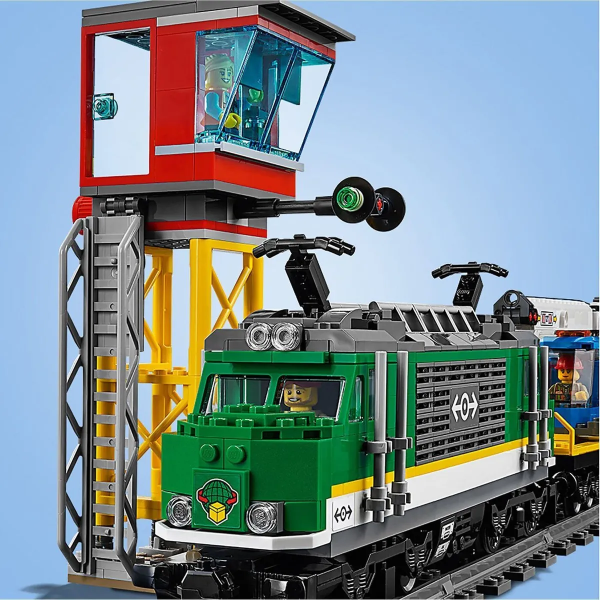Конструктор LEGO Товарный поезд City 60198 / 1226 деталей - фото 5