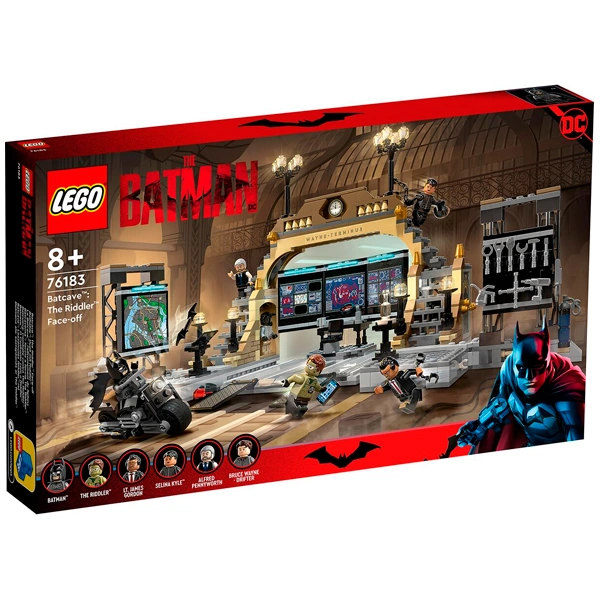 Конструктор LEGO Бэтпещера: схватка с Загадочником Super Heroes (76183) / 581 деталь