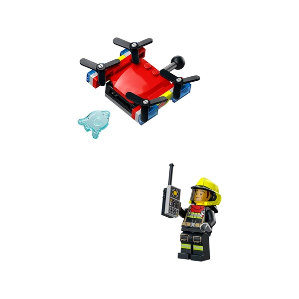 Конструктор LEGO Пожарная бригада и полицейская погоня CITY 60319 / 295 деталей - фото 10