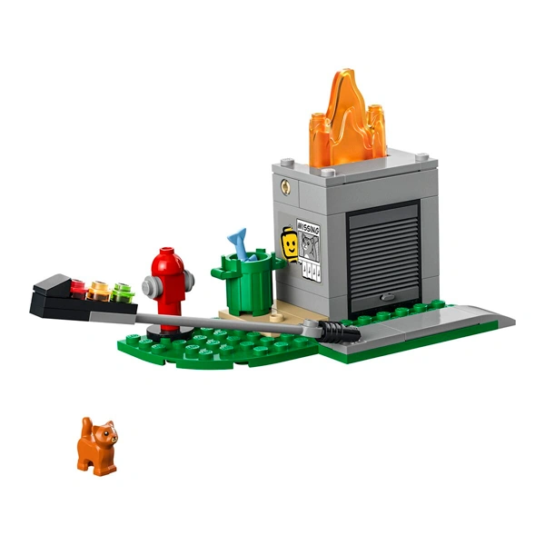 Конструктор LEGO Пожарная бригада и полицейская погоня CITY 60319 / 295 деталей - фото 8