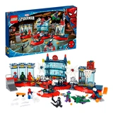 Конструктор LEGO Marvel Нападение на мастерскую паука Super Heroes (76175) / 466 деталей - фото 4