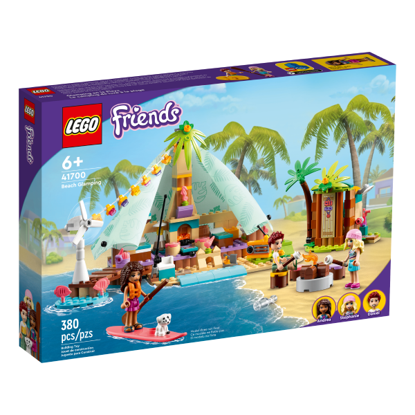 Конструктор LEGO Кэмпинг на пляже Friends 41700