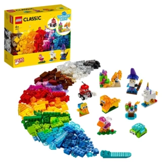 Конструктор LEGO Classic Прозрачные кубики (11013) / 500 деталей