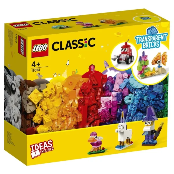 Конструктор LEGO Classic Прозрачные кубики (11013) / 500 деталей - фото 4