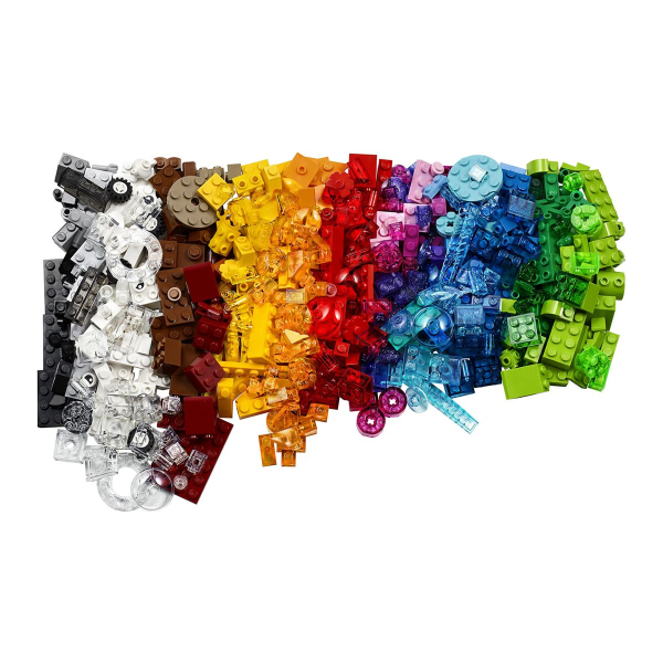 Конструктор LEGO Classic Прозрачные кубики (11013) / 500 деталей - фото 3