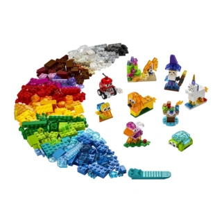 Конструктор LEGO Classic Прозрачные кубики (11013) / 500 деталей