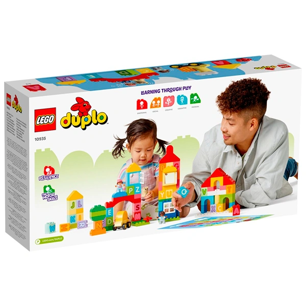 Конструктор Lego Алфавитный город Duplo (10935) - фото 2