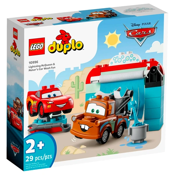 Конструктор LEGO Молния Маккуин и Мэтр Duplo (10996) / 29 деталей