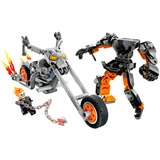 Конструктор LEGO Призрачный гонщик: мех и мотоцикл Super Heroes (76245) / 264 детали - фото 3