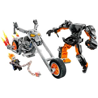 Конструктор LEGO Призрачный гонщик: мех и мотоцикл Super Heroes (76245) / 264 детали