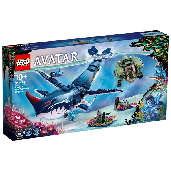 Конструктор LEGO Пайакан Тулкун и костюм краба Avatar (75579) / 761 деталь