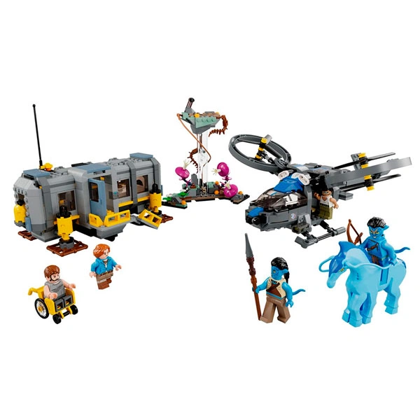 Конструктор LEGO Плавающие горы: Зона 26 и RDA Samson Avatar (75573) / 887 деталей