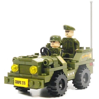 Игровой конструктор Keyixing Армия (22404) / 108 деталей