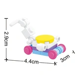 Игровой конструктор Keyixing Мир чудес (24409) / 156 деталей - фото 4