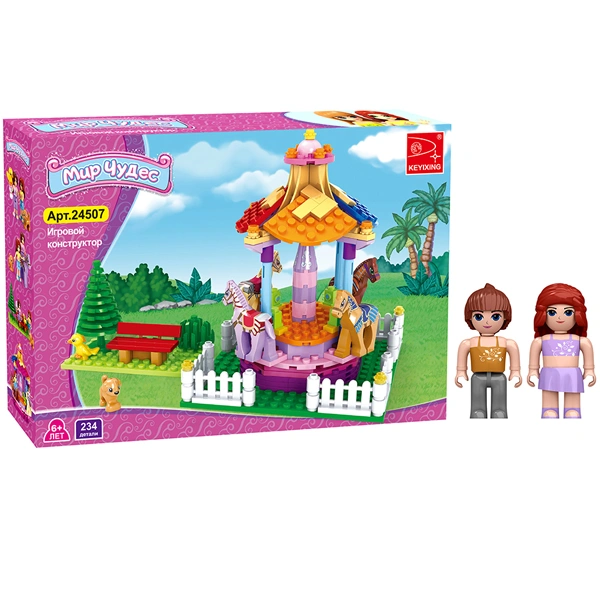 Keyixing ойын конструкторы 24507 Ғажайыптар әлемі