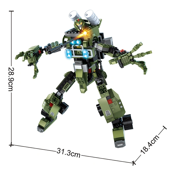 Keyixing ойын конструкторы 25613 Капитан - фото 3