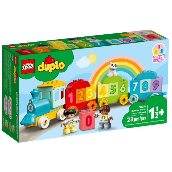 Конструктор Lego DUPLO Поезд с цифрами - учимся считать (10954)