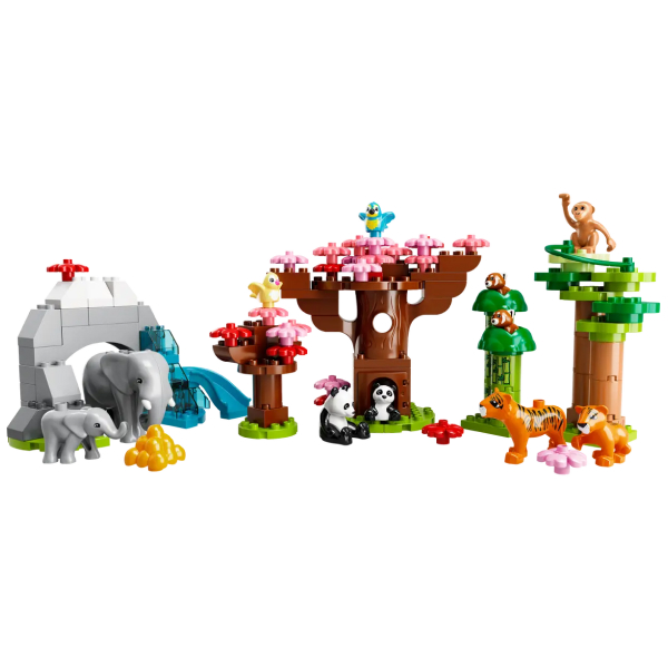 Конструктор LEGO DUPLO Town Дикие животные Азии (10974) / 117 деталей