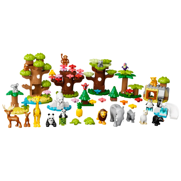 Конструктор Lego DUPLO Town Дикие животные мира (10975)