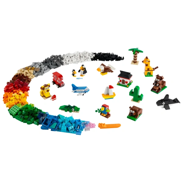Конструктор LEGO Classic Вокруг света (11015) / 950 деталей - фото 2