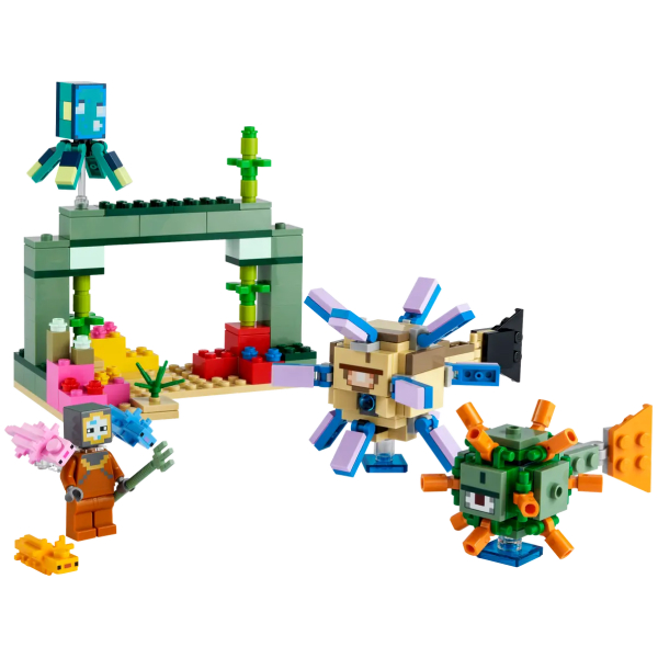 LEGO  конструкторы Minecraft Күзетшімен шайқас (21180) / 255 деталь