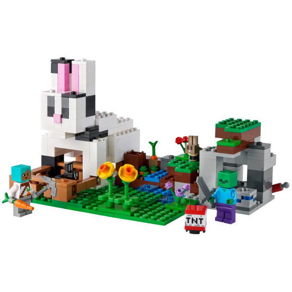 LEGO  конструкторы Minecraft  Қоян ранчосы (21181) / 340 деталь