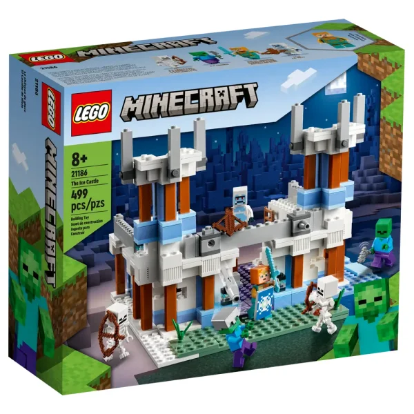 Конструктор LEGO Minecraft Ледяной замок (21186) / 499 деталей