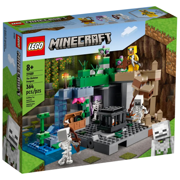LEGO  конструкторы Minecraft Қаңқалар  зынданы (21189) / 364 деталь