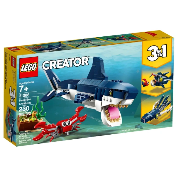 Конструктор LEGO Creator Обитатели морских глубин (31088) / 230 деталей