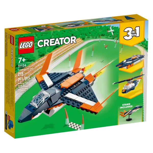 Конструктор LEGO Creator Сверхзвуковой самолёт (31126) / 215 деталей