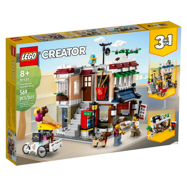 LEGO  конструкторы Creator  Қалалық кеспе дүкені (31131) / 569 деталь