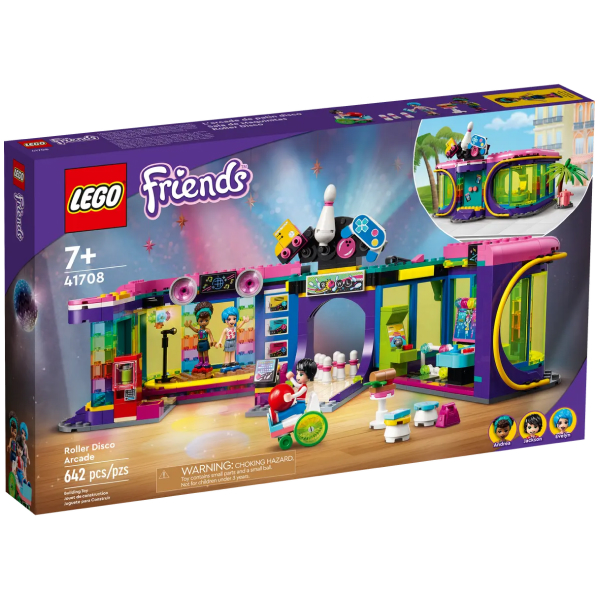 LEGO  конструкторы Friends Роликті диск - аркада (41708) / 641 деталь