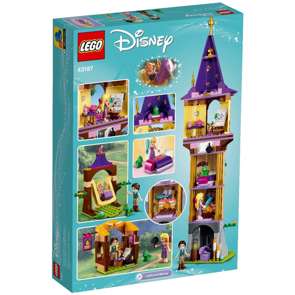 LEGO  конструкторы Disney Princess Башня Рапунцель (43187) / 369 деталь