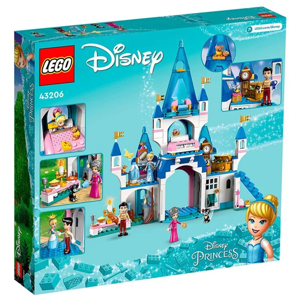 Конструктор LEGO Disney Princess Замок Золушки и Прекрасного принца (43206) / 365 деталей - фото 3
