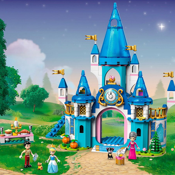 Конструктор LEGO Disney Princess Замок Золушки и Прекрасного принца (43206) / 365 деталей