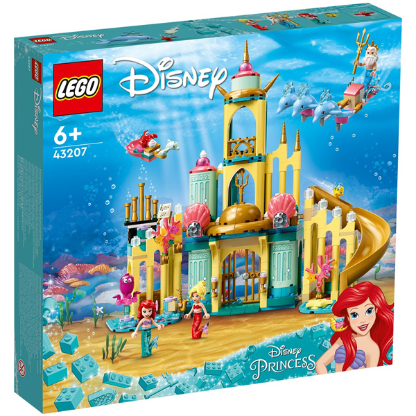 Конструктор LEGO Disney Princess Подводный дворец Ариэль (43207) / 498 деталей