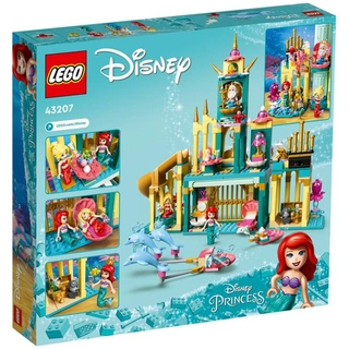 Конструктор LEGO Disney Princess Подводный дворец Ариэль (43207) / 498 деталей