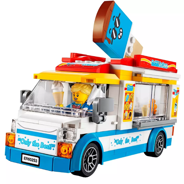 Конструктор LEGO City Грузовик мороженщика (60253) / 200 деталей в ...