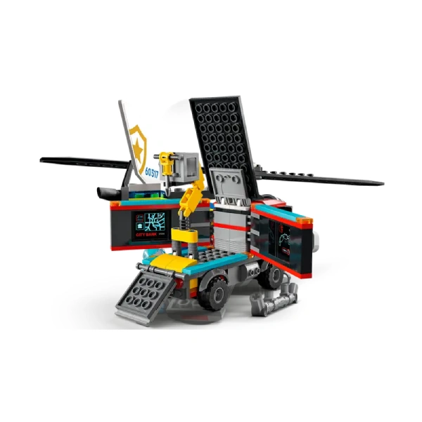 Конструктор LEGO City Полицейская погоняв банке (60317) / 915 деталей - фото 4