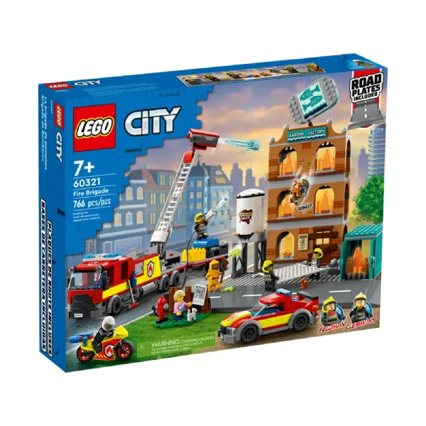 Конструктор LEGO City Пожарная команда (60321) / 766 деталей - фото 12