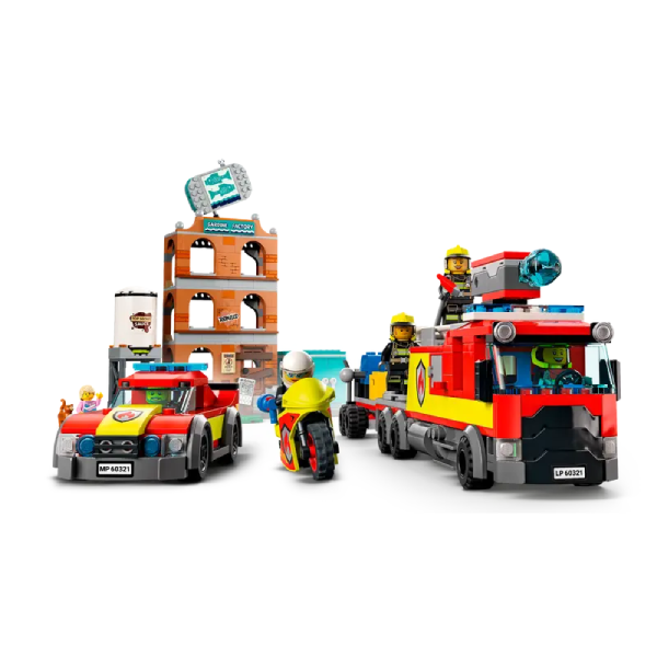 Конструктор LEGO City Пожарная команда (60321) / 766 деталей