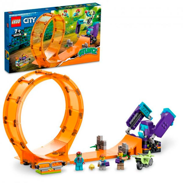 Конструктор Lego City Stuntz Каскадерская петля «Удар Шимпанзе» (60338) - фото 2
