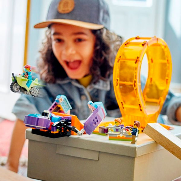 Конструктор Lego City Stuntz Каскадерская петля «Удар Шимпанзе» (60338) - фото 3