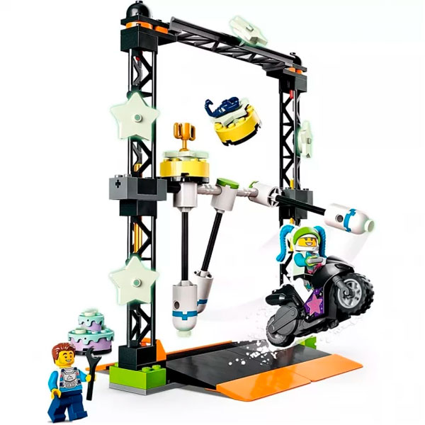 LEGO  конструкторы City Stuntz  «Нокдаун» каскадерлік тапсырма  (60341) / 117 деталь