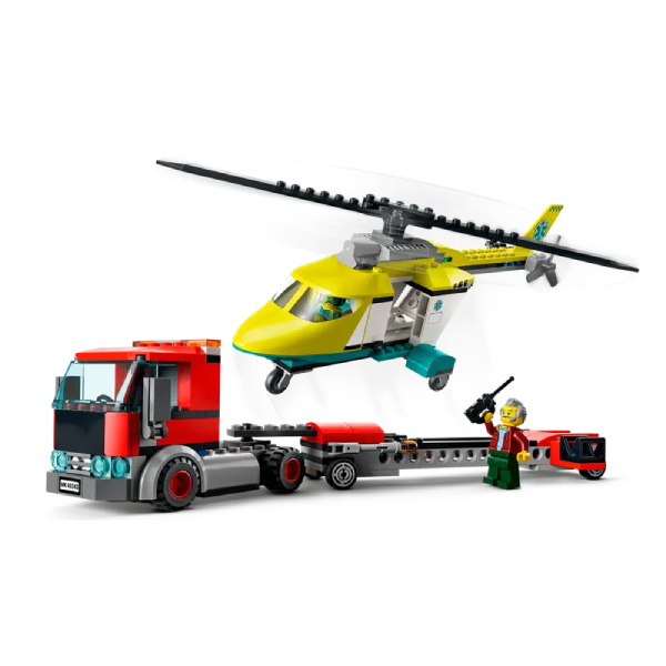 Конструктор Lego City Грузовик для спасательного вертолёта (60343)