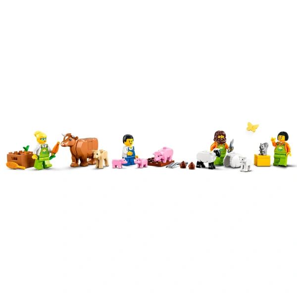 LEGO  конструкторы City Farm Фермадағы және қорадағы жануарлар  (60346) / 230 деталь - фото 5