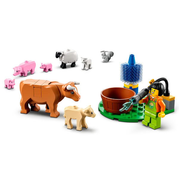 LEGO  конструкторы City Farm Фермадағы және қорадағы жануарлар  (60346) / 230 деталь