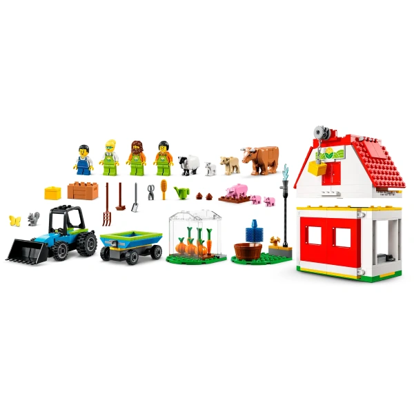 LEGO  конструкторы City Farm Фермадағы және қорадағы жануарлар  (60346) / 230 деталь - фото 2