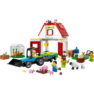 LEGO  конструкторы City Farm Фермадағы және қорадағы жануарлар  (60346) / 230 деталь