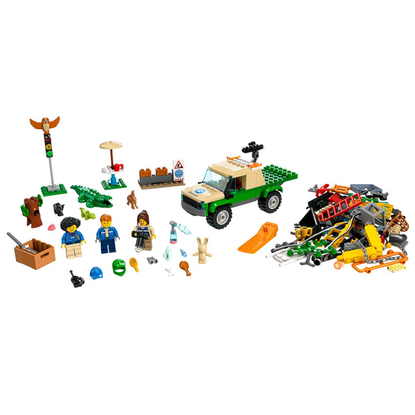 Конструктор LEGO City Missions Миссии спасения диких животных (60353) / 246 деталей
